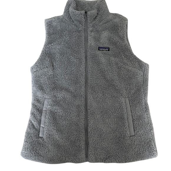 Patagonia Jackets & Blazers - Patagonia Gray Fleece Vest Size Medium Zip Up Cabincore GORPCORE Scandigirl